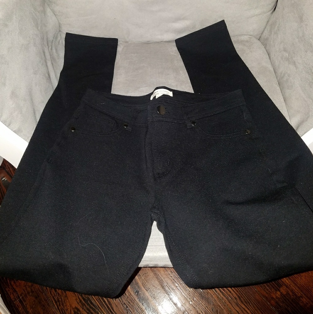 Black jeggings